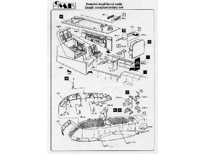 Me 410 B Interior Set - image 2