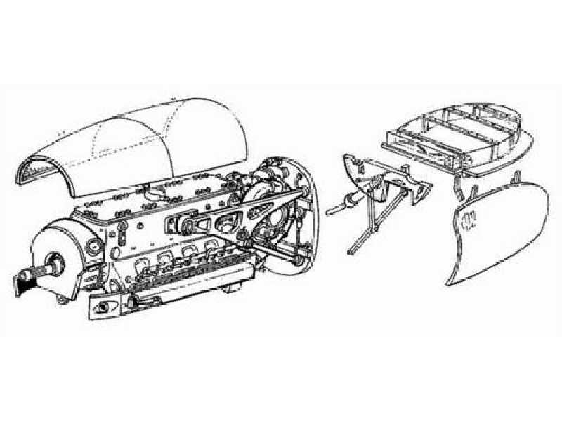 Me 410 B Engine Set - image 1