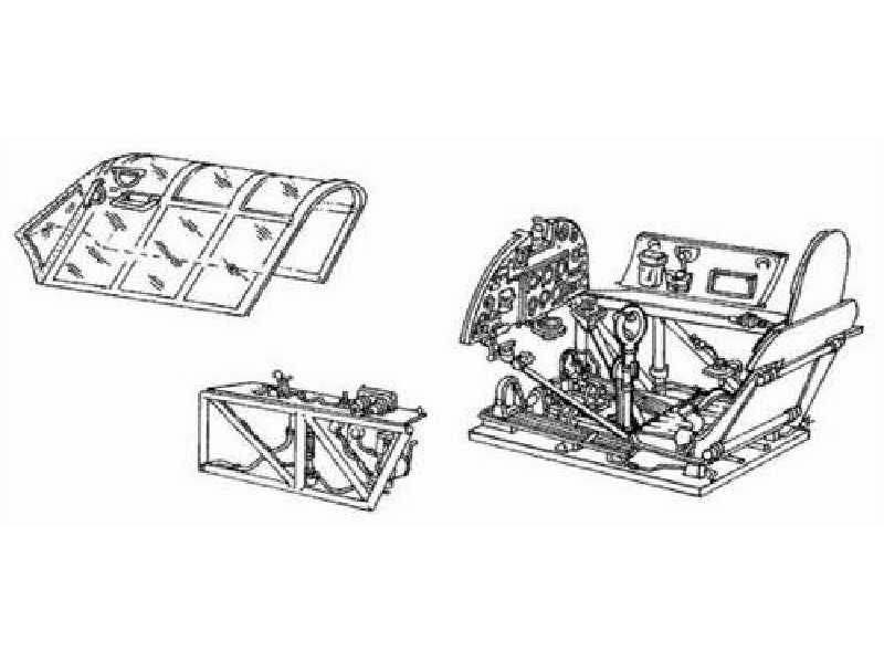 Hurricane Mk.II Interior set - image 1