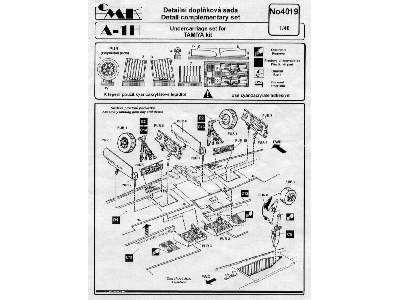 A-1H Skyraider Undercarriage Set - image 2