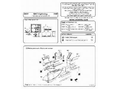 BAC Lightning Undercarriage Set - image 2