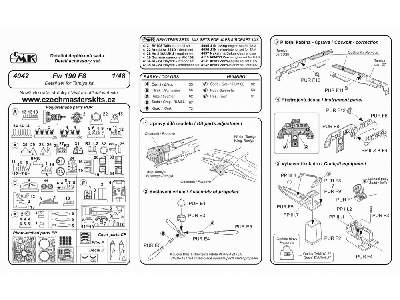 Fw 190 F8 Detail Set - image 2