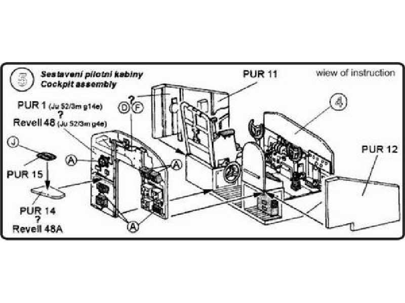 Ju 52/3m Interior set - image 1