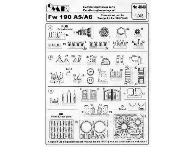 Fw 190 A5/A7 Conversion Set - image 2