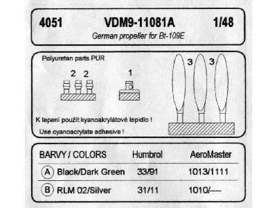 VDM for Bf-109E - image 2