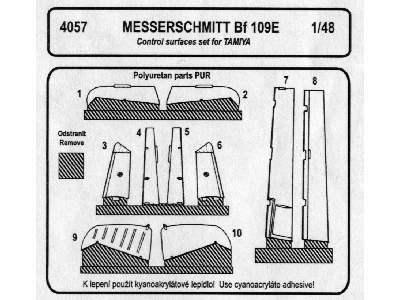 Bf-109E Control surfaces - image 2