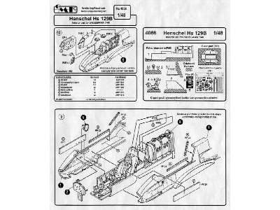 Hs 129B Interior Set - image 2