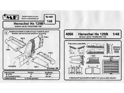 Hs 129B Exterior Set - image 2