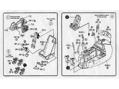 Me-163B Interior Set - image 3