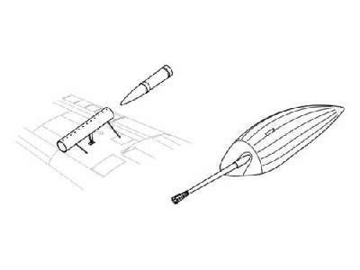 Bf-110 G-2/R-1 Conversion set - image 1