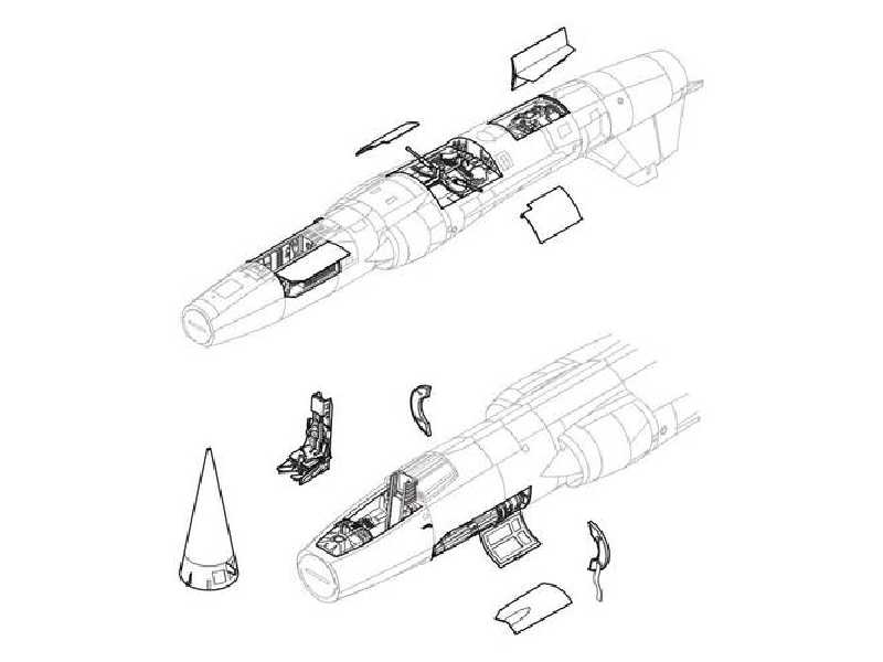 F-104 Detail Set - image 1