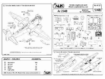 Arado Ar-234 B Detail Set - image 2