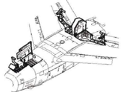 F-86 Sabre Undercarriage Set - image 1