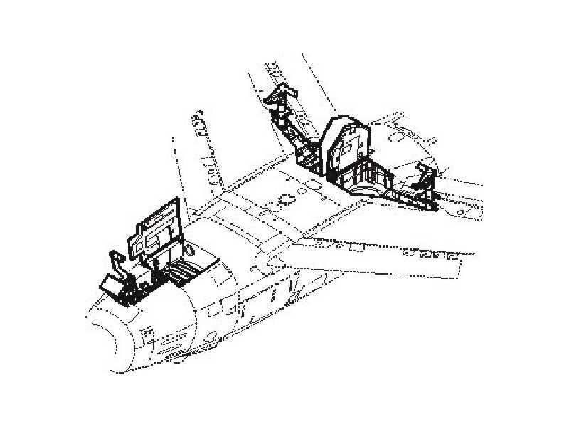 F-86 Sabre Undercarriage Set - image 1