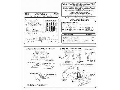 F-86 Sabre Undercarriage Set - image 2