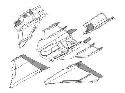 JAS 39 Gripen  Control surfaces - image 1