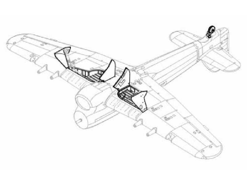 Hawker Typhoon Mk.I Undercarriage Set - image 1