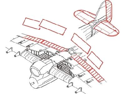 Hawker Typhoon Mk.I Control surfaces - image 1