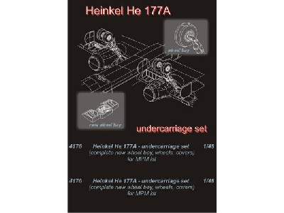 He 177A - undercarriage set - image 1
