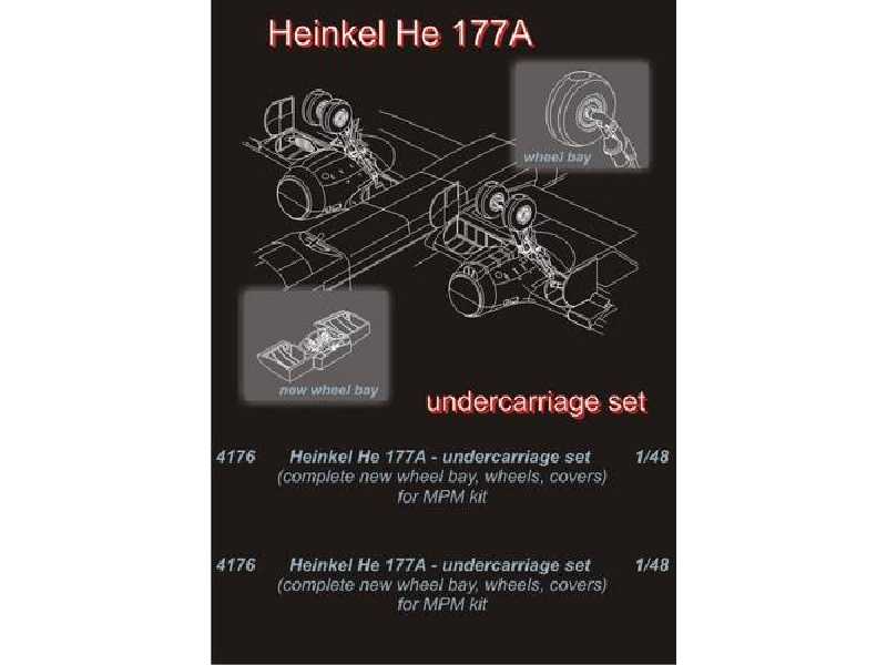 He 177A - undercarriage set - image 1