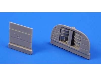 CH-47 Chinook Rear fuselage roof interior for Italeri kit - image 1