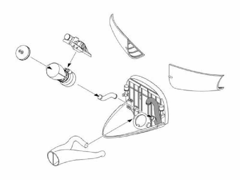 Hughes MD-500D   Engine set for Academy kit - image 1