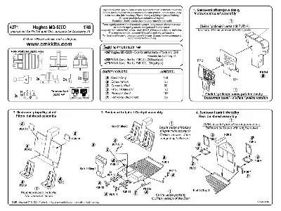 Hughes MD-500D - Interior set for Police and Civil versions for  - image 2