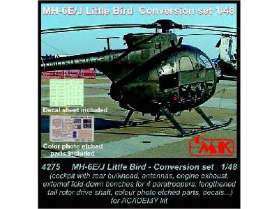 MH-6E/J Little Bird  Conversion set 1/48 for Academy - image 1