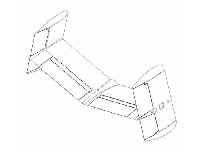 He 162 A-2  Control surfaces - image 1