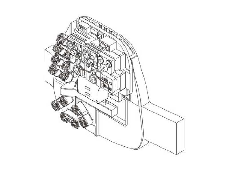 Junkers Ju 88A  Bulkhead with radio sets 1/32 - image 1