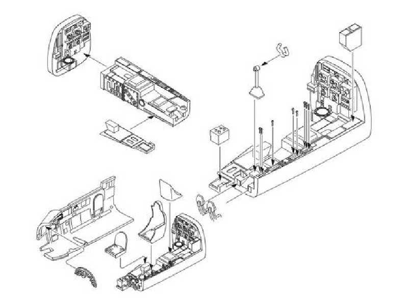 Junkers Ju 88A - Interior set for Revell kit - image 1