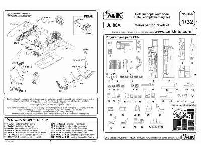 Junkers Ju 88A - Interior set for Revell kit - image 2