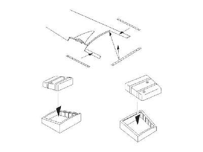 Junkers Ju 88A  Wing fuel tanks 1/32 for Revell kit - image 1