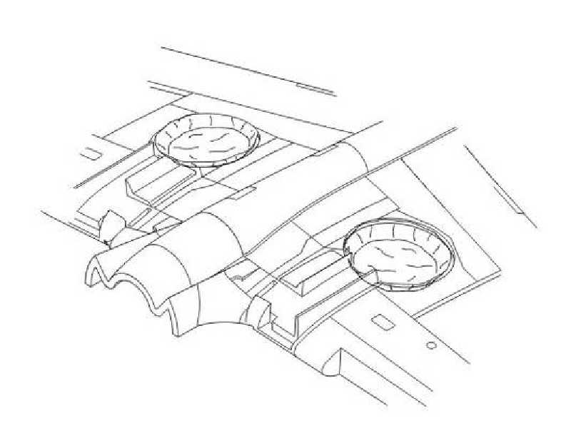 P-40E/K/M/N Warhawk  Undercarriage bays with canvas covers for H - image 1