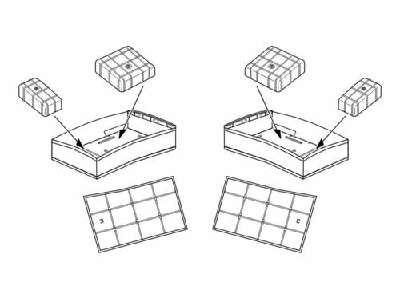 Heinkel He 111P  Wing fuel tanks 1/32 for Revell kit - image 1