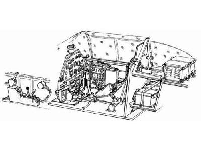 P-51A Mustang  Interior Set - image 1