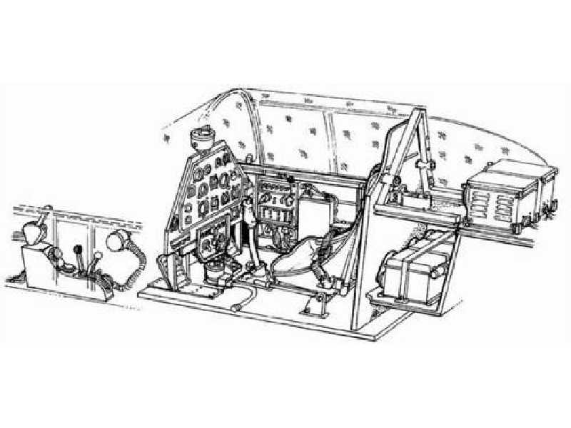 P-51A Mustang  Interior Set - image 1