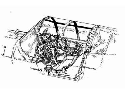 P-40 E Interior Set - image 1