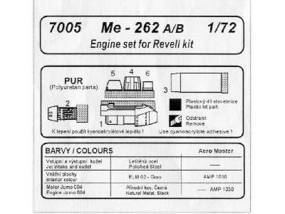 Me 262 Engine Set - image 2