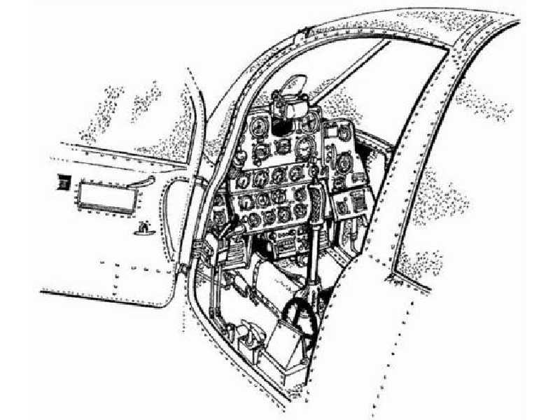 P-39Q Interior Set - image 1