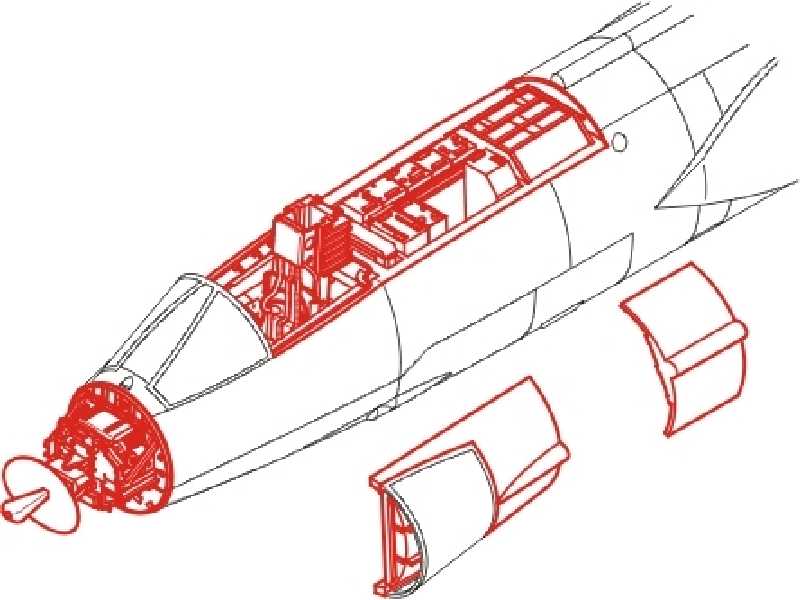 F-104 C Interior Set - image 1