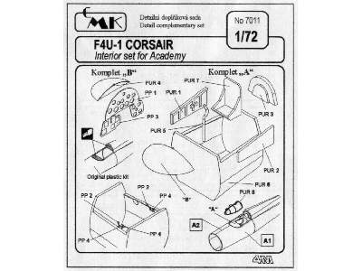 F4U-1 Corsair Interior set - image 3