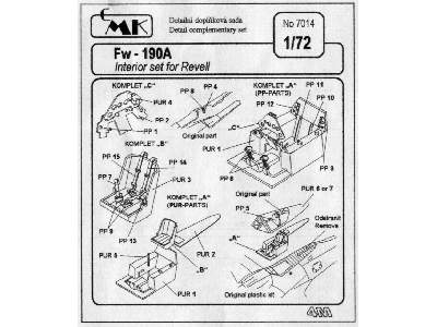 Fw 190A Interior Set - image 3