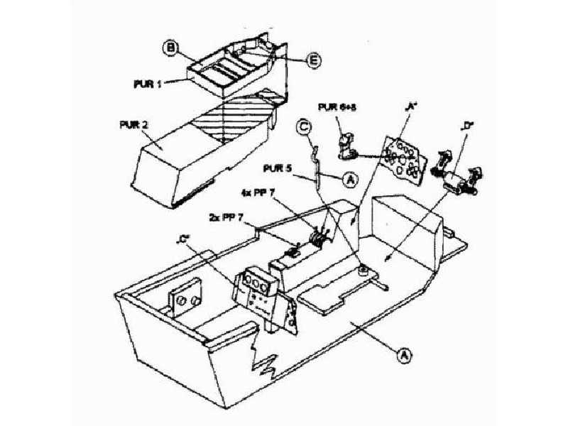 Ta-154 Interior Set - image 1