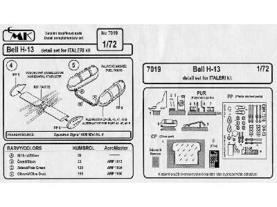 Bell H-13 Detail Set - image 3