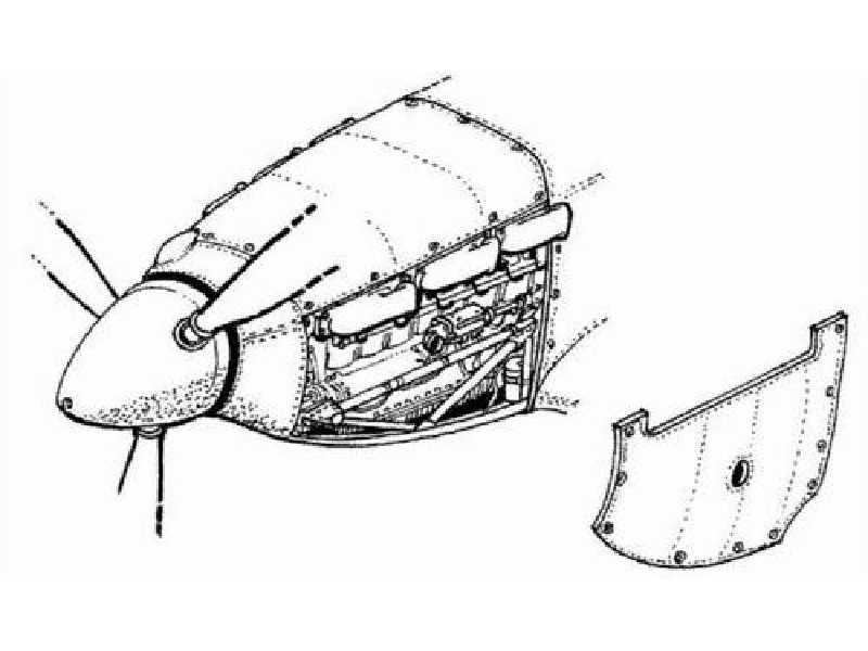 Hurricane Mk.II Engine Set - image 1