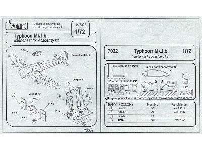 Typhoon Mk.Ib Interior Set - image 2