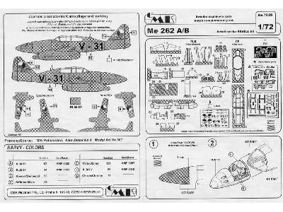 Me 262A Detail Set - image 3