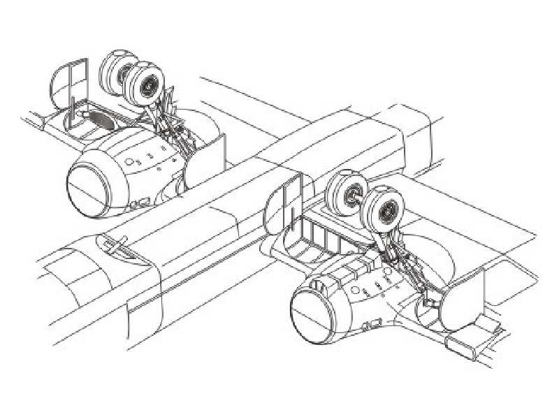 He-177A Undercarriage - image 1