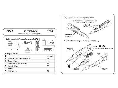 F-104S/G Exterior Set - image 2